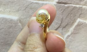 nhẫn vàng ngọc trai