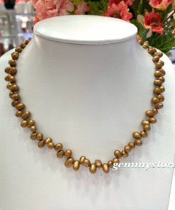 Chuỗi vòng cổ kiểu so le hạt nhỏ mã T19.023