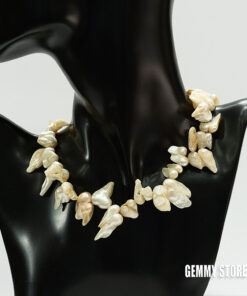 Chuỗi Ngọc Trai Hạt Dị Hình Cá Tính Mã T19.015