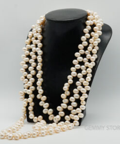 Chuỗi ngọc trai 3 tầng hạt so le cá tính T19.301