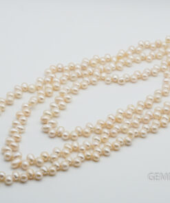 Chuỗi ngọc trai 3 tầng hạt so le cá tính T19.301