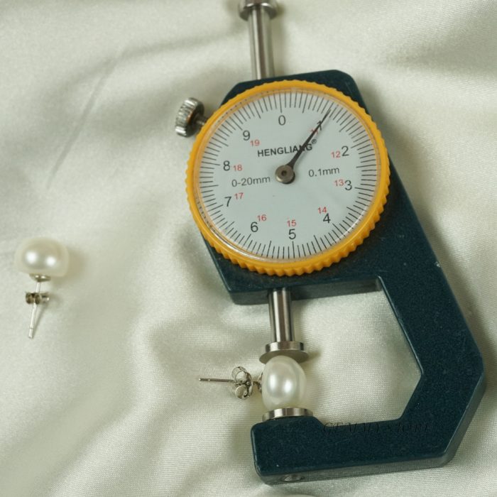 Bông tai nụ ngọc trai to 10-11mm T16.113