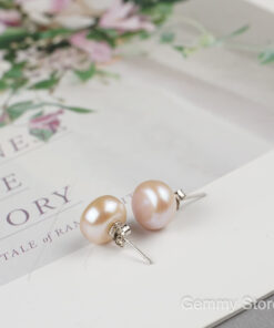 Bông tai nụ ngọc trai to 10-11mm T16.113