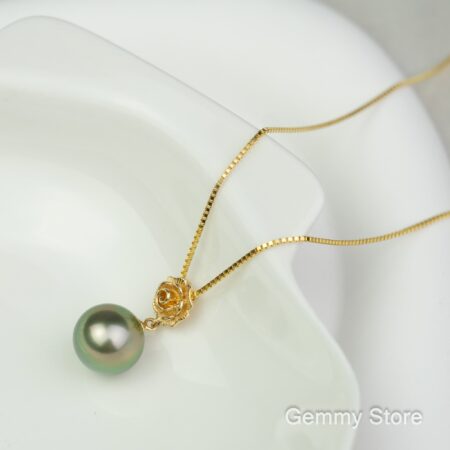 Mặt dây ngọc trai tahiti vàng 18k GS0243.92