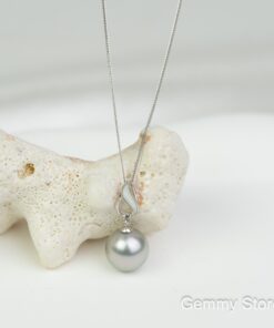 Mặt dây ngọc trai tahiti vàng trắng 18k WS0088.97