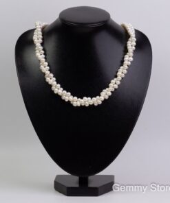 Chuỗi Ngọc Trai Dài Màu Trắng Nhiều Hình Dạng T23.186