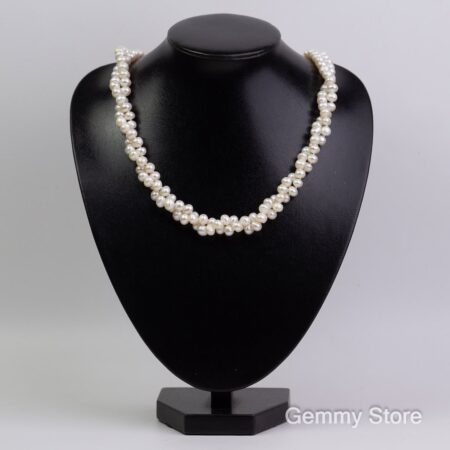 Chuỗi Ngọc Trai Dài Màu Trắng Nhiều Hình Dạng T23.186