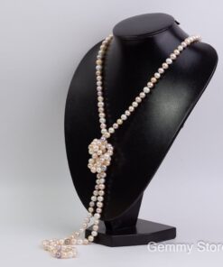 Chuỗi Ngọc Trai Dài Pha Màu T23.180