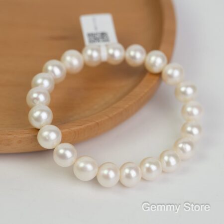 Vòng tay ngọc trai trắng tròn 9mm T23.250