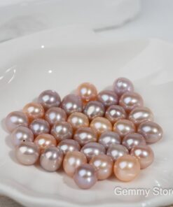 Hạt ngọc trai giọt nước 10-11mm màu hồng, tím TL049