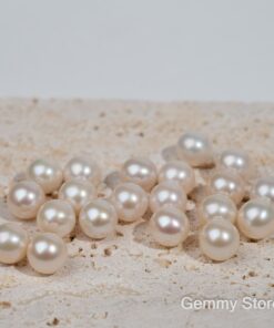 Viên ngọc trai lẻ nước ngọt 8.5-9mm chưa khoan TL050