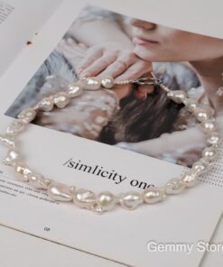 Vòng Cổ Ngọc Trai Baroque 10-13Mm T24153