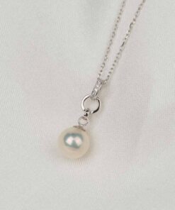 Mặt dây chuyền ngọc trai nhỏ cao cấp WF0070.215