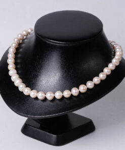 Vòng Cổ Ngọc Trai Trắng Trơn 10.5Mm Ne1030