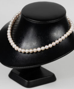 White Premium Pearl Necklace with Beautiful Beads VIP NE1025