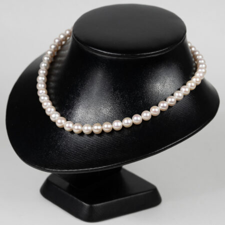 White Premium Pearl Necklace with Beautiful Beads VIP NE1025