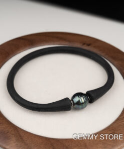 Vòng Tay Ngọc Trai Đen Nước Mặn Tahiti BE1012