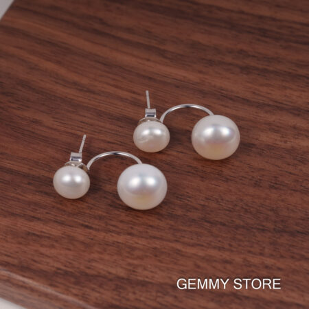 Bông Tai Ngọc Trai Trên Dưới SE1053