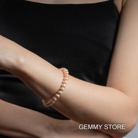 Vòng Tay Ngọc Trai Hồng BE1013