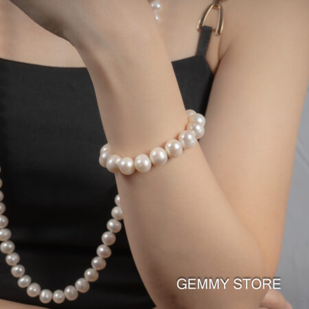 Vòng Tay Ngọc Trai Trắng BE1014