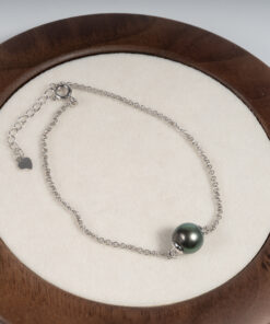 Lắc Tay Bạc Ngọc Trai Biển Tahiti BC1028