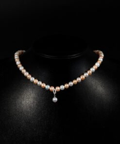 Vòng Cổ Ngọc Trai Pha Mầu NP1058