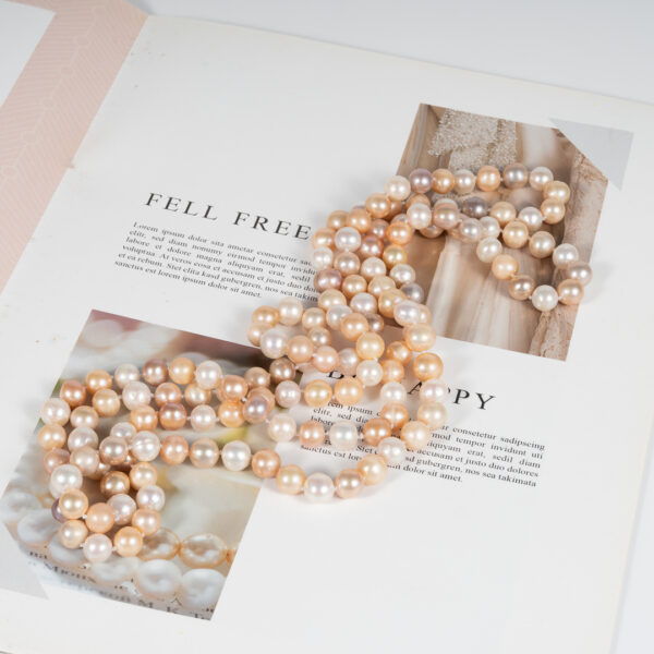 Vòng Ngọc Trai Dài Pha Mầu NE1068