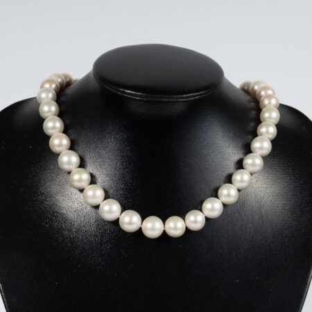 13mm White Pearl Necklace NE1058
