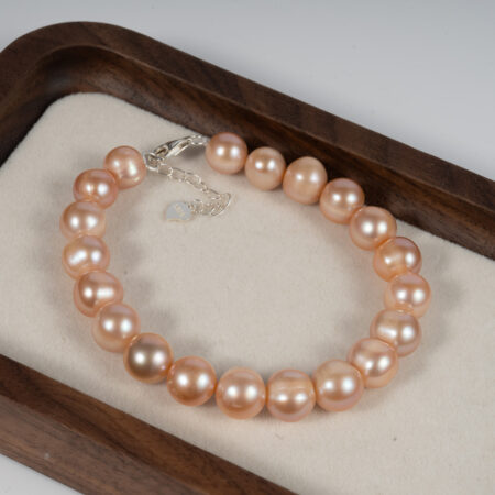 Vòng Tay Ngọc Trai Hồng BC1039