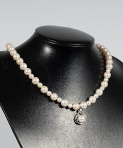 Chuỗi Ngọc Trai Kết Hợp Mặt Bạc NP1069