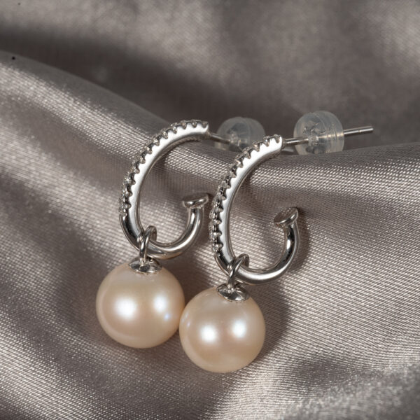 High-End Half-Hoop Stud Earrings SE1084