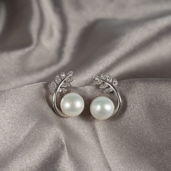 Leaf Pearl Earrings SE1066
