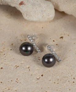 Bông Tai Ngọc Trai Đen SE1062