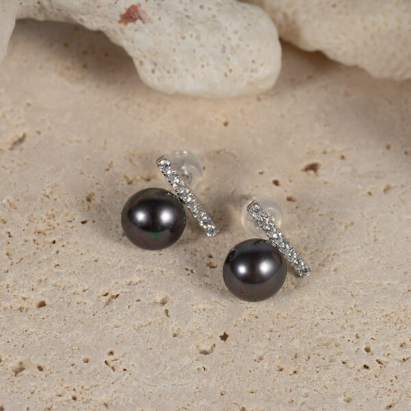Black Pearl Earrings SE1062