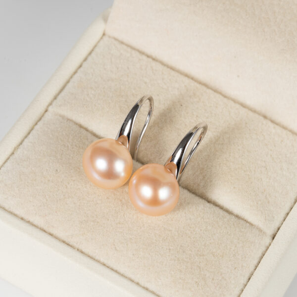 Pink Pearl Hook Earrings HE1017