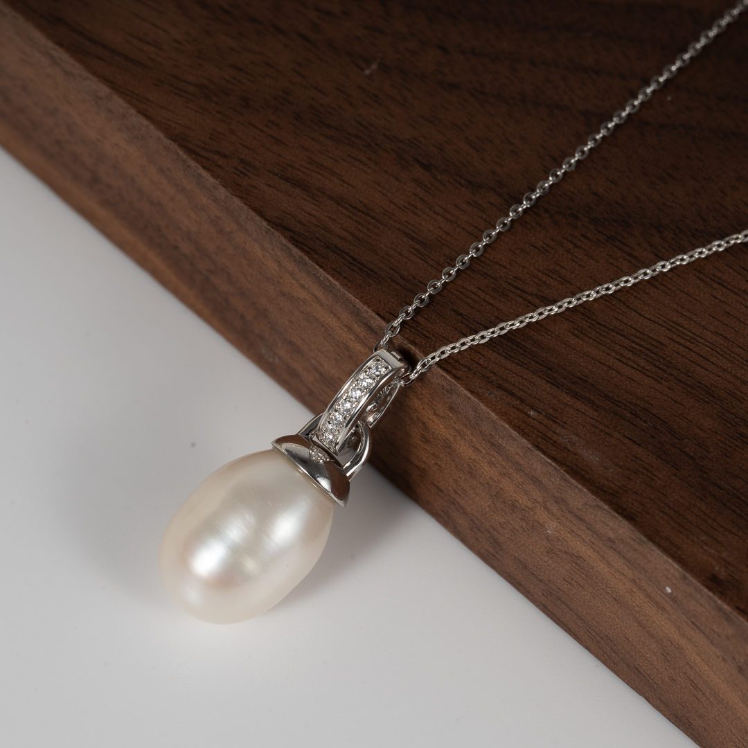 Dây Chuyền Ngọc Trai Giọt Nước Có Thể Tháo Lắp SP1041 - Hình ảnh 3