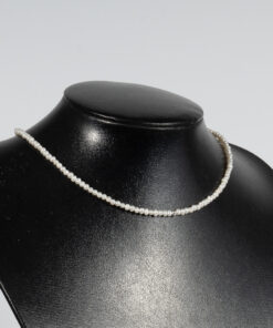 Vòng Ngọc Trai Choker Đính Bi Bạc NP1073