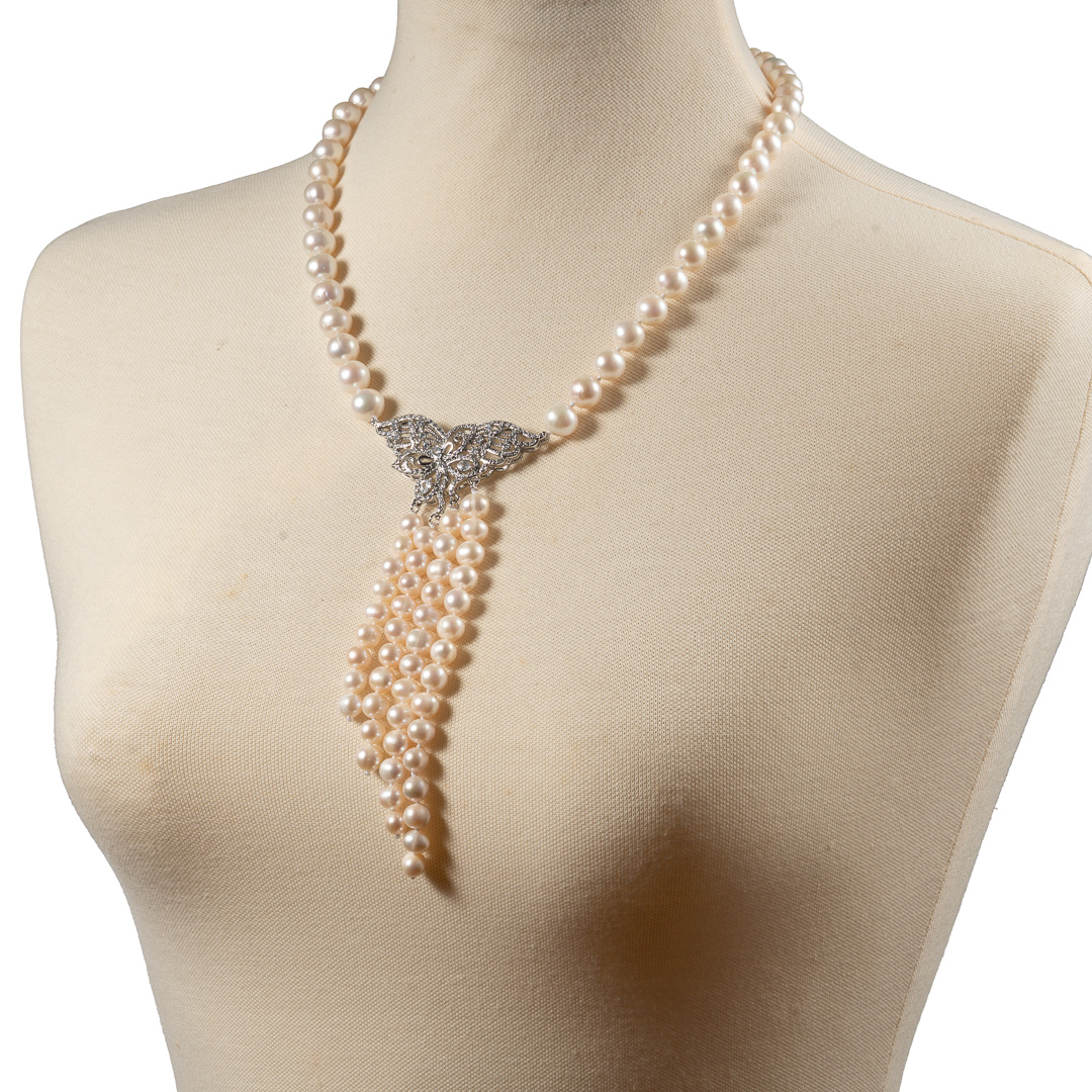 Vòng Ngọc Trai Dài Tạo Kiểu NP1075 - Hình ảnh 4