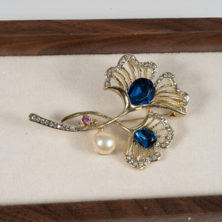 Cài Áo Ngọc Trai Hoa BR0124