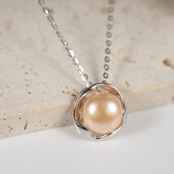 Dây Chuyền Ngọc Trai Hồng SP1055