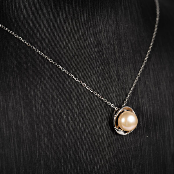 Dây Chuyền Ngọc Trai Hồng SP1055