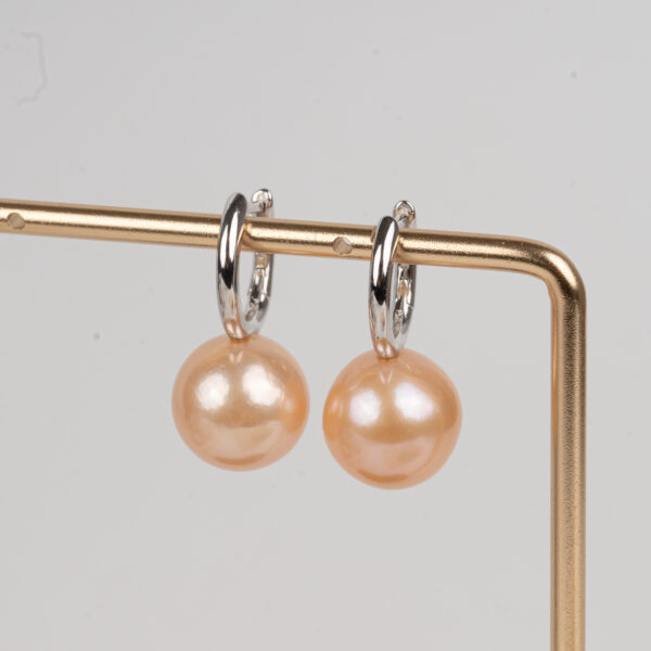 Bông Tai Ngọc Trai Ánh Hồng Thanh Lịch DE1047