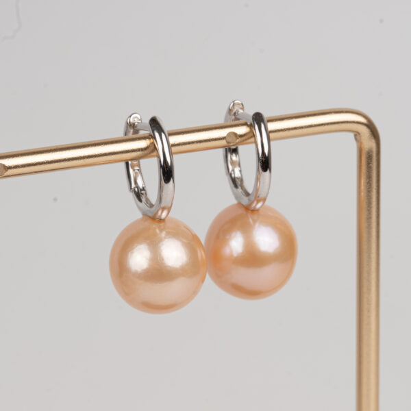 Bông Tai Ngọc Trai Ánh Hồng Thanh Lịch DE1047