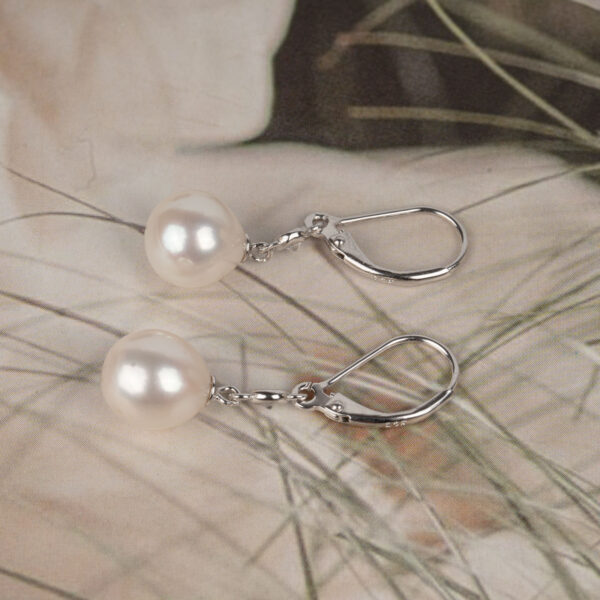 Bông Tai Ngọc Trai Dáng Treo DE1052