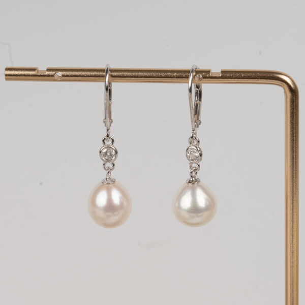 Bông Tai Ngọc Trai Dáng Treo DE1052