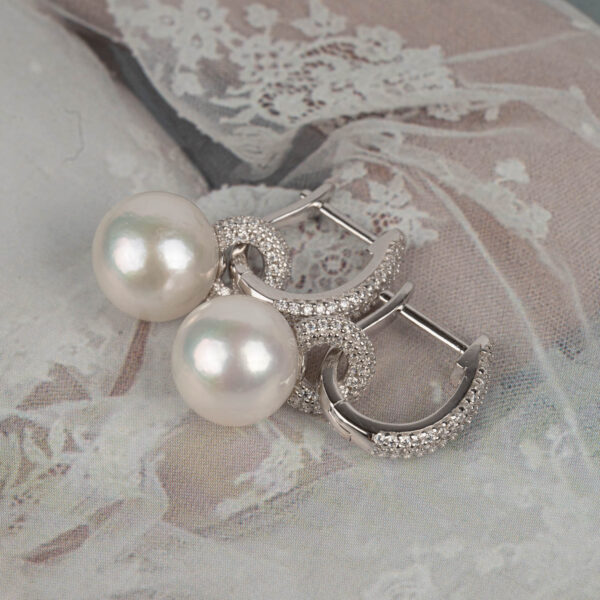 Bông Tai Ngọc Trai Lấp Lánh DE1050