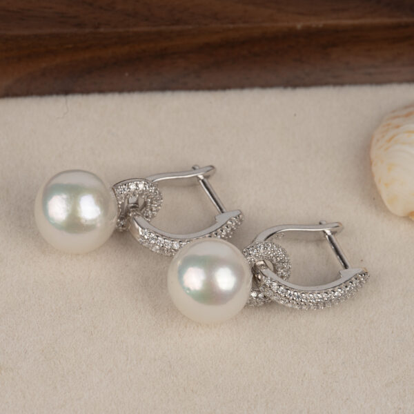 Bông Tai Ngọc Trai Lấp Lánh DE1050