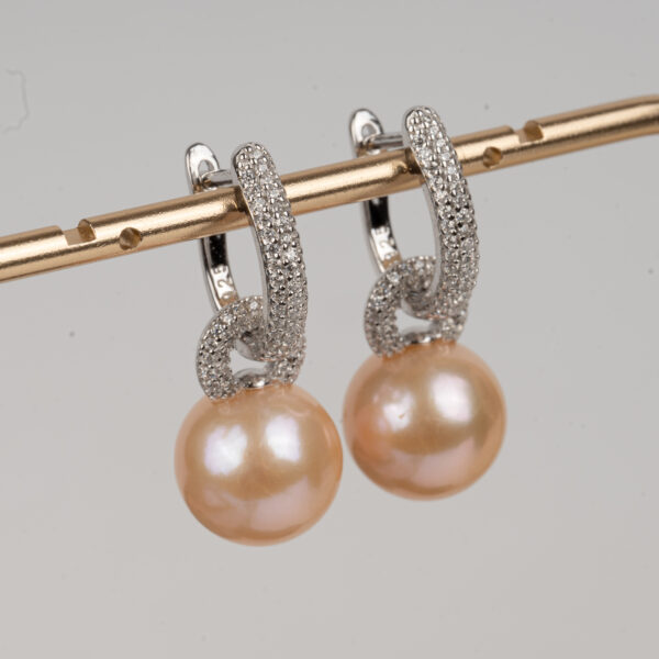 Bông Tai Ngọc Trai Lấp Lánh DE1051