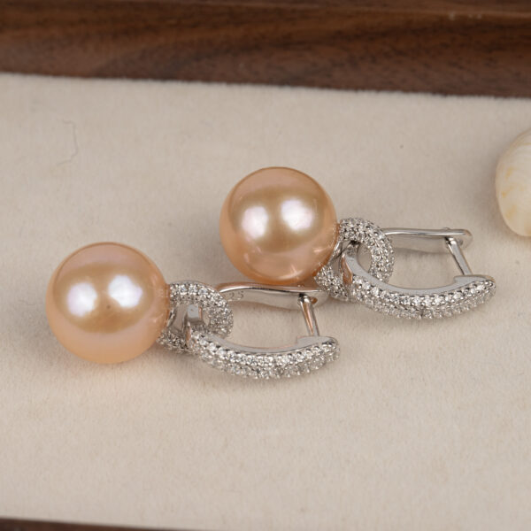 Bông Tai Ngọc Trai Lấp Lánh DE1051