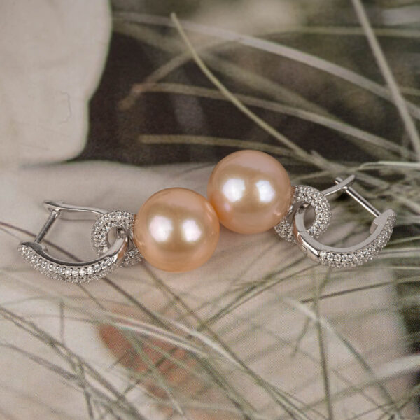 Bông Tai Ngọc Trai Lấp Lánh DE1051